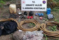 Amanoslar'da PKK sığınağı imha edildi