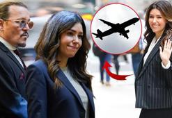 Johnny Depp&#x27;in avukatı Camille Vasquez, uçakta düşen yolcunun yardımına koştu!