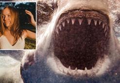 Bir buçuk metrelik suda 3 metrelik köpekbalığının saldırısına uğradı!