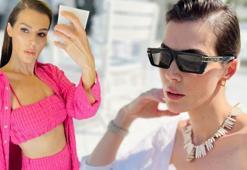 Hatice Şendil'den tatil pozları