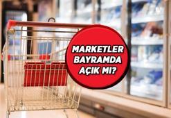 MARKETLER AÇIK MI? BİM-A101-ŞOK bayramda çalışıyor mu, kapalı mı? 9-12 Temmuz Market çalışma saatleri...
