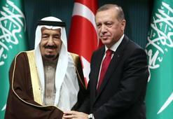 Cumhurbaşkanı Erdoğan, Kral Selman ile görüştü