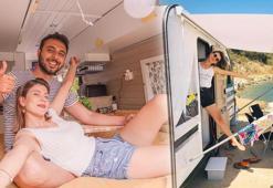 Düğün yapmak yerine karavan aldılar! 'Aylık 4 bin lira limitimiz var'