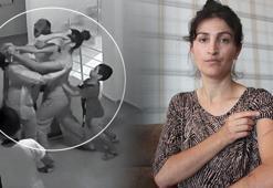 Kadınların saç saça çocuk kavgası kamerada