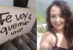 35 yaşındaki kadını parka götürüp diri diri yaktılar!