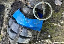 Kocaeli’de patlamamış el bombası kıyıya vurdu