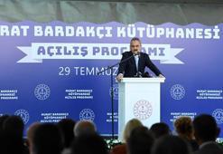 Bakan Özer, Murat Bardakçı Kütüphanesi'nin açılışına katıldı
