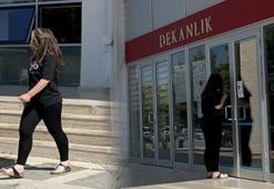 Geç kaldığı sınava girebilmek için kapıyı zorladı, camlara vurdu