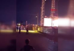 Sincan'da palet fabrikasında yangın