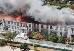 Zeytinburnu Balıklı Rum Hastanesi'nde yangın!  Hastalar tahliye ediliyor