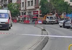 Şişli'de panik! Doğalgaz borusu patladı, yol trafiğe kapatıldı