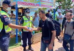 Kaçak göçmenleri 'Avrupa' diye Kekova Adası'na bıraktılar