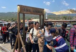 Kekova Adası'nda 20 göçmen daha yakalandı