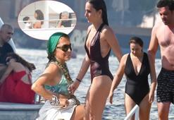 Ünlülerin tatil günlükleri! Bodrum ve Çeşme sahillerinde renkli kareler