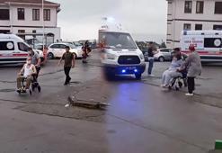 Rize'de hastane yangını! 60 hasta tahliye edildi