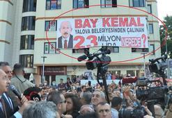 Kılıçdaroğlu'na pankartlı protesto