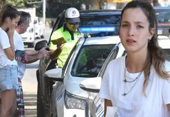 Birkan Sokullu'nun sevgilisi Eda Gürkaynak'tan trafikte kural ihlali!
