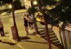 Evli adamla birlikte olan kadın dakikalarca dövüldü