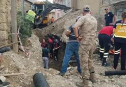 Erzincan’da göçük! 1 işçi kurtarılmaya çalışılıyor