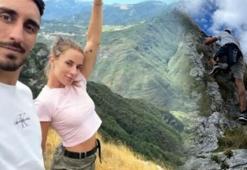 Uçurumun kenarında 'lanetli' fotoğraf! Dakikalar önce kaydetmişti, sonrası korkunç...