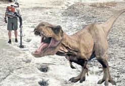 Kuraklık dinozor izlerini ortaya çıkardı