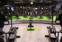 Spor salonundaki direk ve sütunlara kaldırma izni