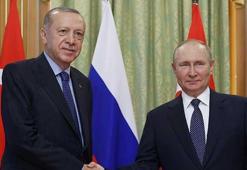 Cumhurbaşkanı Erdoğan ile Putin arasında kritik görüşme