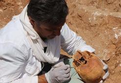 Perre Antik Kenti'nde 1800 yıllık 4 insan iskeleti bulundu