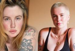 Ireland Baldwin saçlarını üçe vurdurdu