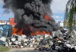 Ankara'da Hurdacılar Sitesi'nde yangın