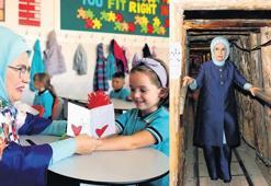 Umut Tüneli’ni ve Maarif Vakfı okulunu ziyaret etti