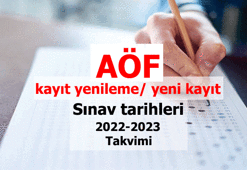 AÖF kayıt yenileme - yeni kayıt ne zaman? 2022-2023 AÖF sınav tarihleri ne zaman? İşte takvim