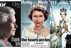 Kraliçe Elizabeth'in ölümü manşetlerde! İngiliz basınından tarihe geçecek sayılar