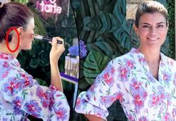 Ece Vahapoğlu'nun boynundaki izler dikkat çekti!