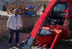 Silaj makinesine bacağını kaptıran çiftçinin bileği koptu