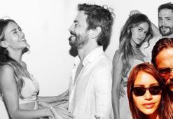 Ahmet Kural ve Çağla Gizem Çelik'ten aşk pozu