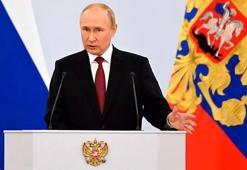 Televizyonlar canlı yayınladı! Putin 'ilhak'ı resmen duyurdu