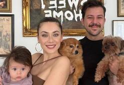 Fulya Zengiler'den 'çekirdek aile' pozu