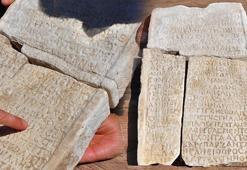 Aigai Antik Kenti'nde bulundu! 1800 yıllık yazıtın sırrı ortaya çıktı