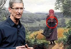 162 yıllık tabloda 'iPhone' detayı! Tim Cook'u şaşkına çevirdi: 'Yemin ederim orada'