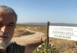 Bir damla su bile yok! Marmara Gölü'nden geriye sadece adı kaldı