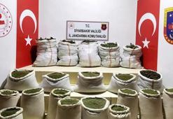 Diyarbakır'da narko-terör operasyonlarında 520 kilo esrar ele geçirildi