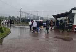 Düzce'de doğal gaz çalışması, paniğe neden oldu