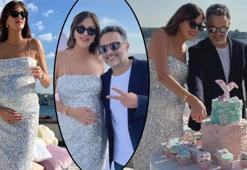 Arda Türkmen ile evli olan Melodi Elbirliler'den baby shower partisi