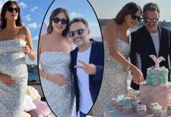 Arda Türkmen ile evli olan Melodi Elbirliler'den baby shower partisi