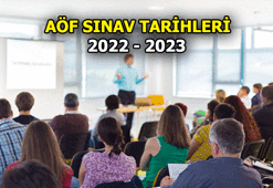 Açık Öğretim (AÖF) sınav tarihleri ne zaman, kayıt yenileme bitti mi uzatıldı mı? 2022 - 2023 AÖF sınavları online mı olacak?