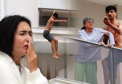 Polisi alarma geçiren doktor! Annesini metal çubukla dövüp, balkondan atmak istedi