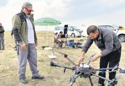 Malazgirt’te drone ile tarihi çalışma