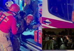 Feci kazada can pazarı! İki otomobil çarpıştı...