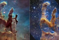 James Webb Teleskobu, Yaratılış Sütunları’nı görüntüledi